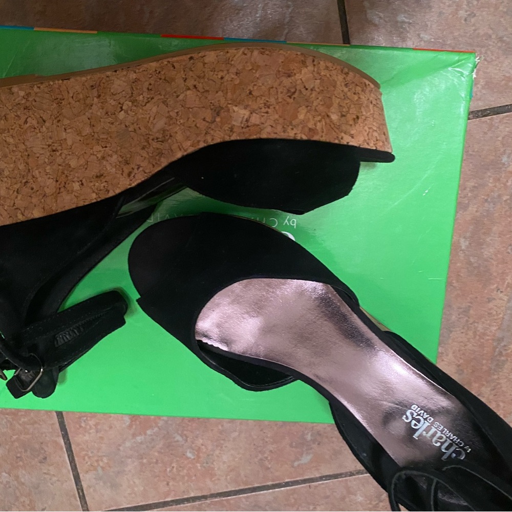Charles By Charles David. New- Open Toe Platform … - image 4
